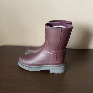 Hunter Refined Short Stitch Detail Boot | Chestnut Crust Brown | 7